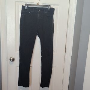 Men's Black Denim Pants